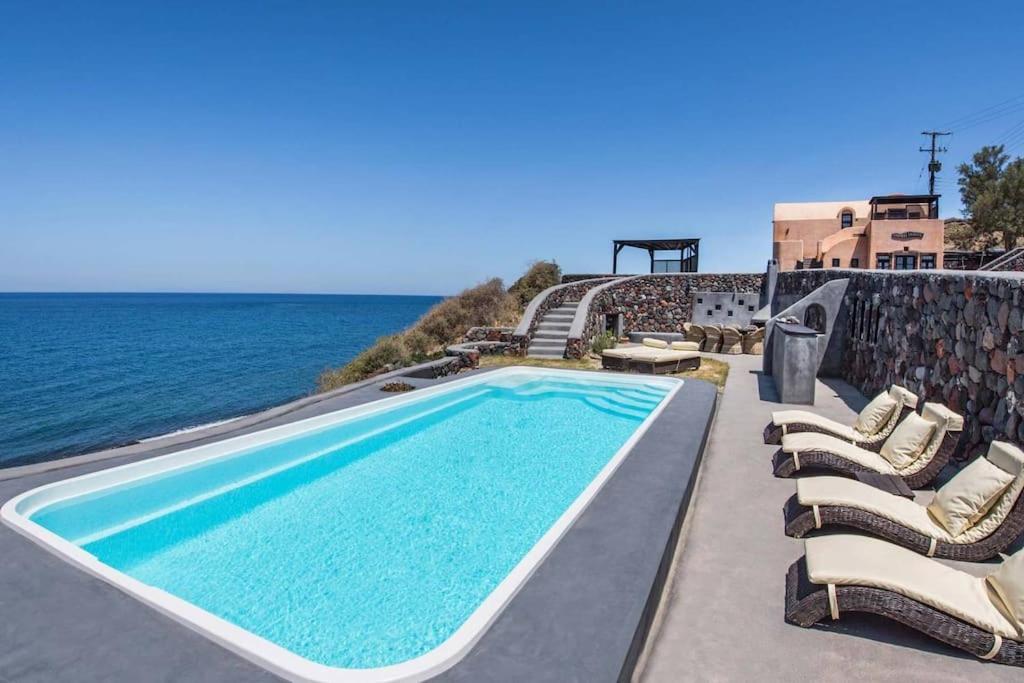 אויה Ramni House: Private Villa With Pool By The Sea מראה חיצוני תמונה
